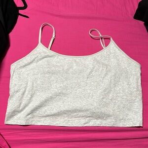 PINK XXL crop cami